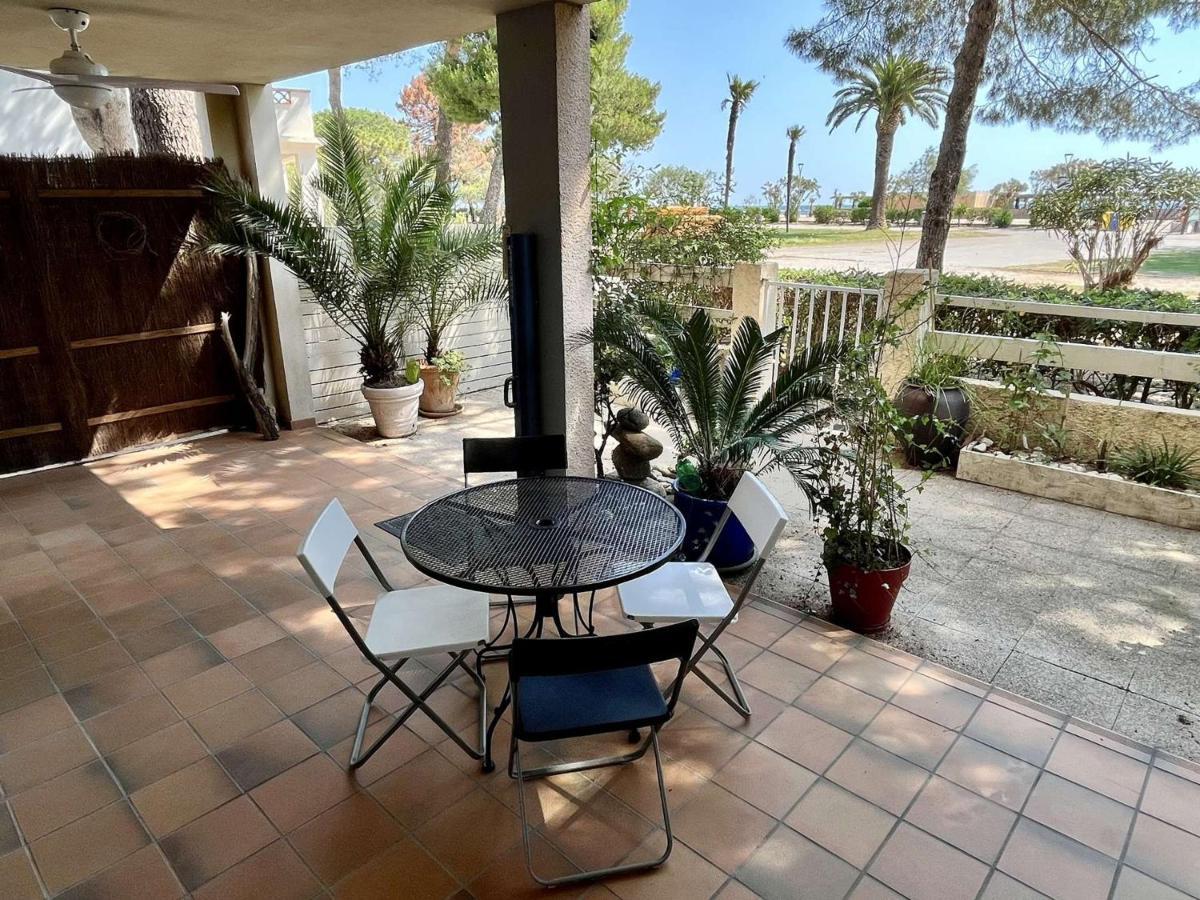 Studio Cabine Avec Terrasse 4 Pers, Acces Direct Plage, Tv, Animaux Admis - Argeles-Sur-Mer - Fr-1-225-798 Εξωτερικό φωτογραφία