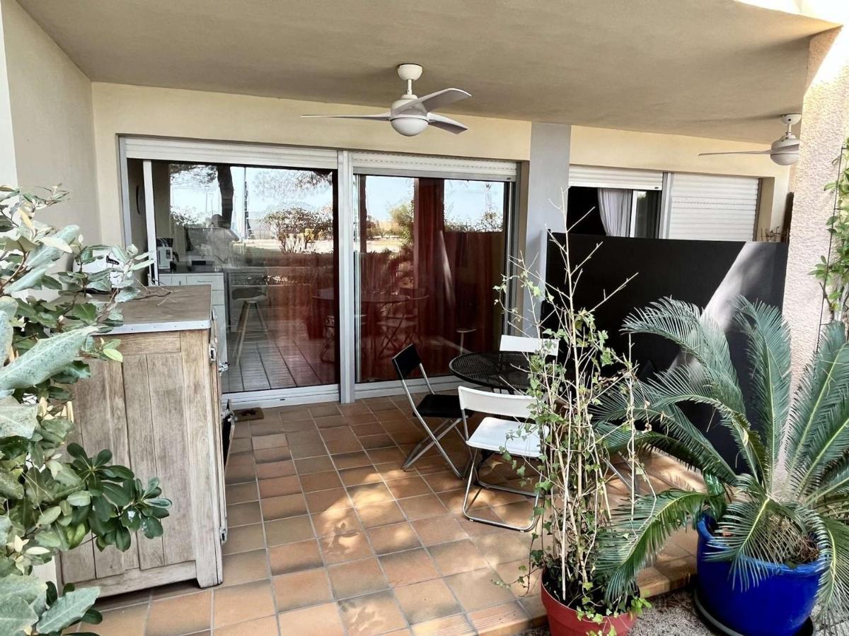 Studio Cabine Avec Terrasse 4 Pers, Acces Direct Plage, Tv, Animaux Admis - Argeles-Sur-Mer - Fr-1-225-798 Εξωτερικό φωτογραφία