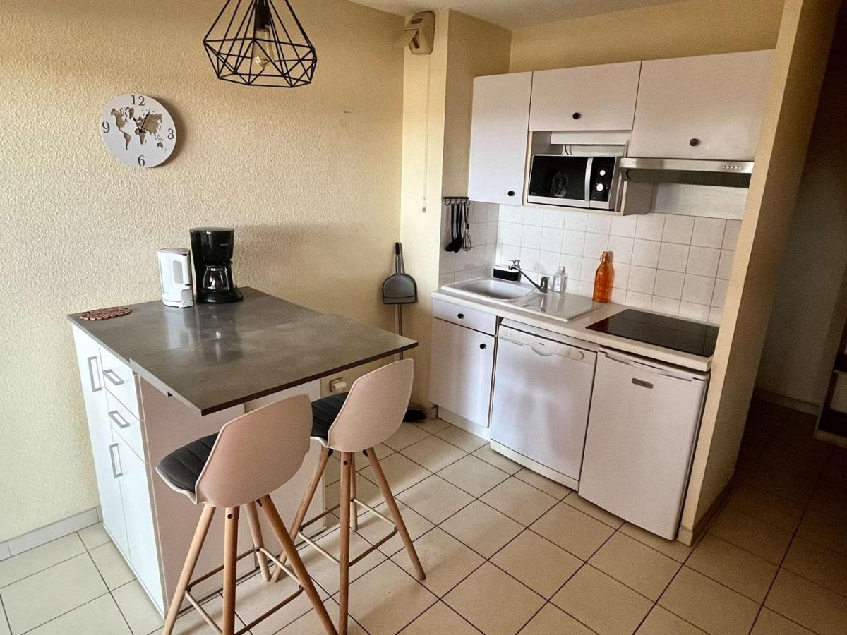 Studio Cabine Avec Terrasse 4 Pers, Acces Direct Plage, Tv, Animaux Admis - Argeles-Sur-Mer - Fr-1-225-798 Εξωτερικό φωτογραφία