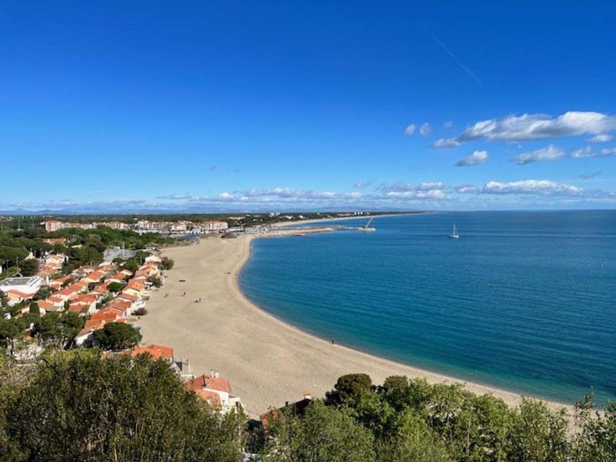 Studio Cabine Avec Terrasse 4 Pers, Acces Direct Plage, Tv, Animaux Admis - Argeles-Sur-Mer - Fr-1-225-798 Εξωτερικό φωτογραφία